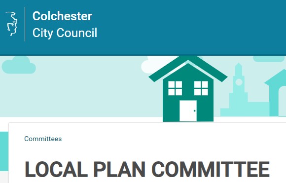 Colchester City Council Local Plan Committee – Update – Layer de la ...